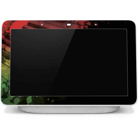 Rasta Color Keys Google Home Hub Skin