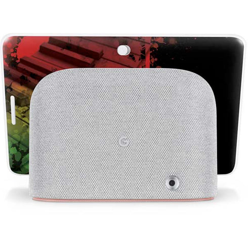 Rasta Color Keys Google Home Hub Skin