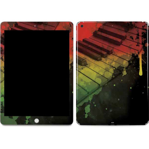 Rasta Color Keys Apple iPad Skin