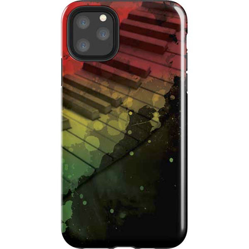Rasta Color Keys iPhone Cases