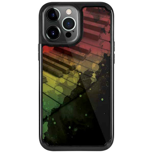 Rasta Color Keys iPhone Cases