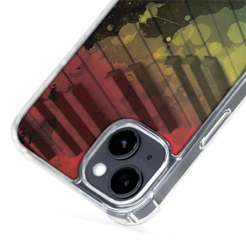 Rasta Color Keys iPhone 14 MagSafe Case