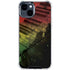Rasta Color Keys iPhone 15 Clear Case