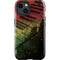 Rasta Color Keys iPhone 15 Impact Case