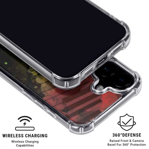 Rasta Color Keys iPhone 16 MagSafe Case