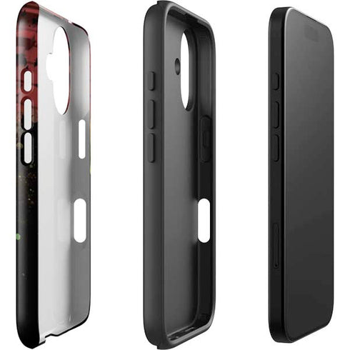 Rasta Color Keys iPhone 16 Plus Impact Case