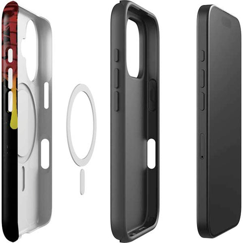 Rasta Color Keys iPhone 16 Plus Magsafe Impact Case