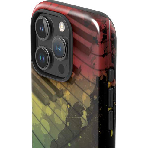 Rasta Color Keys iPhone 16 Pro Max Impact Case