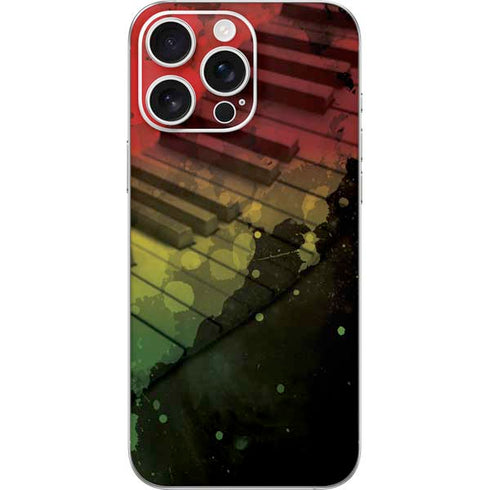 Rasta Color Keys iPhone 16 Pro Max Skin