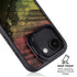 Rasta Color Keys iPhone 16e Kickstand Case