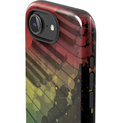 Rasta Color Keys iPhone 16e Impact Case