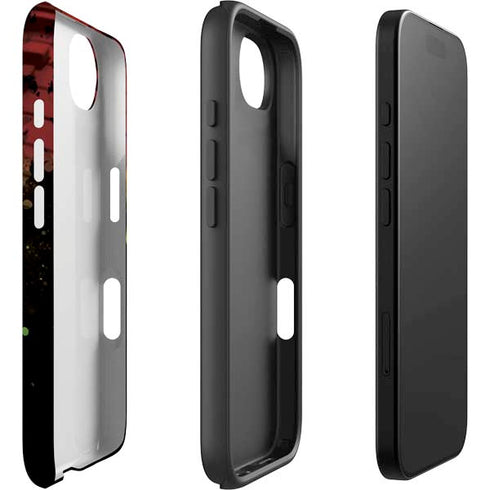 Rasta Color Keys iPhone 16e Impact Case