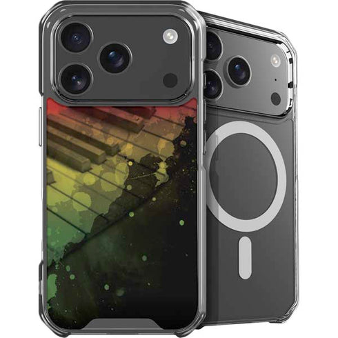 Rasta Color Keys iPhone 18 Pro MagSafe Case