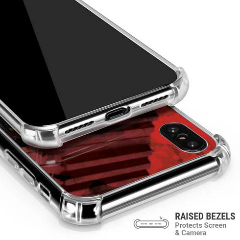 Rasta Color Keys iPhone X/XS Clear Case