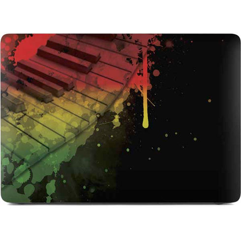Rasta Color Keys Apple MacBook Air Skin