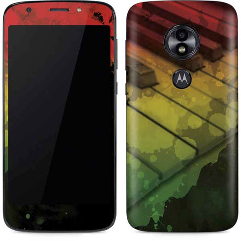 Rasta Color Keys Moto E5 Play Skin