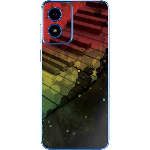Rasta Color Keys Moto G Play 4G (2024) Skin