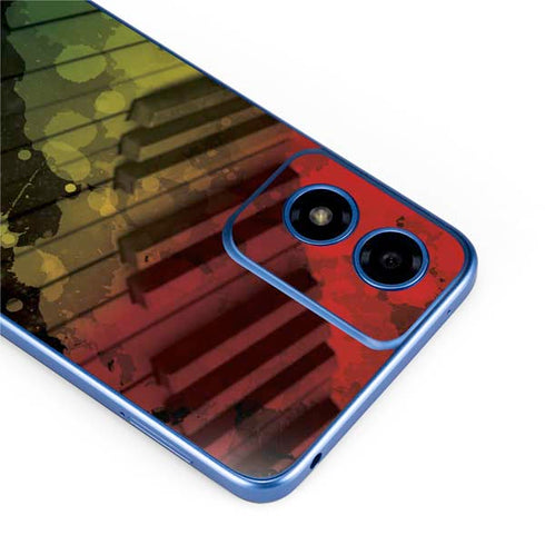Rasta Color Keys Moto G Play 4G (2024) Skin