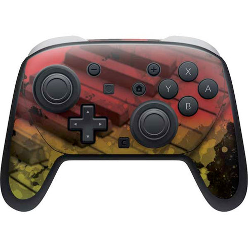 Rasta Color Keys Nintendo Switch 2 (2025) Pro Controller Skin