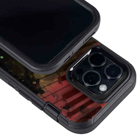 Rasta Color Keys Otterbox Defender iPhone Skin