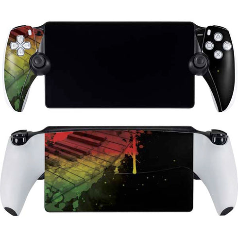 Rasta Color Keys PlayStation PS5 Skins