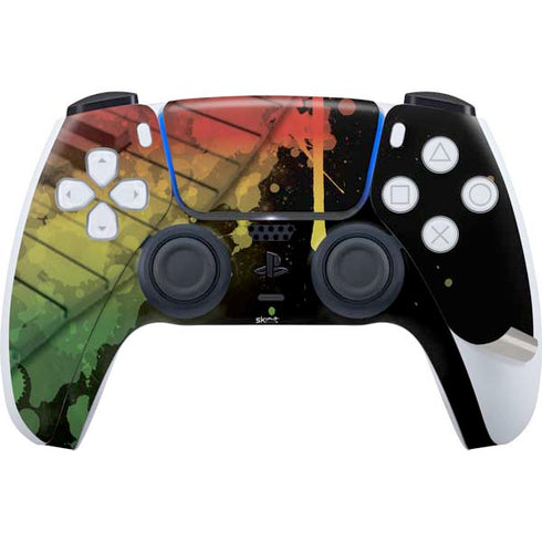 Rasta Color Keys PS5 Pro Disk Bundle Skin