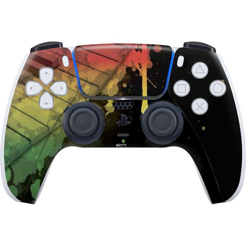 Rasta Color Keys PlayStation PS5 Skins