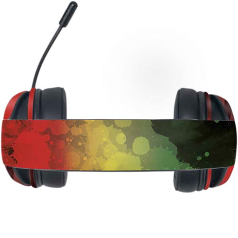 Rasta Color Keys Razer Kraken X Skin