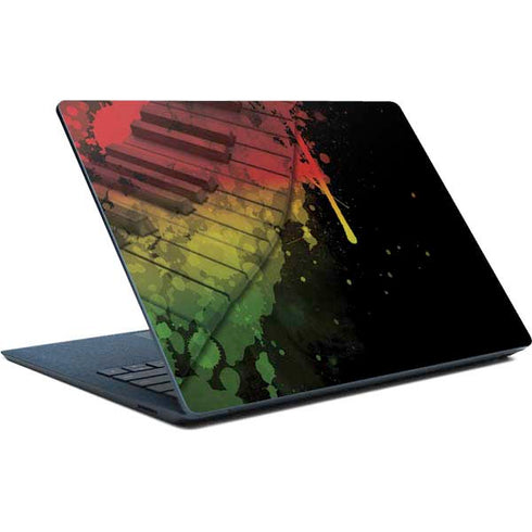 Rasta Color Keys Surface Laptop Skin