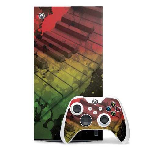 Rasta Color Keys Xbox Series X Skins