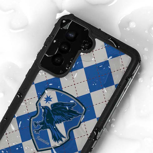 Wizarding Worlds Harry Potter Ravenclaw Crest Galaxy S24 Plus Waterproof Case