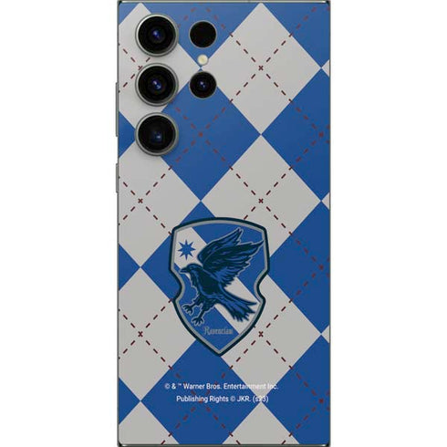 Wizarding Worlds Harry Potter Ravenclaw Crest Galaxy S25 Ultra Skin