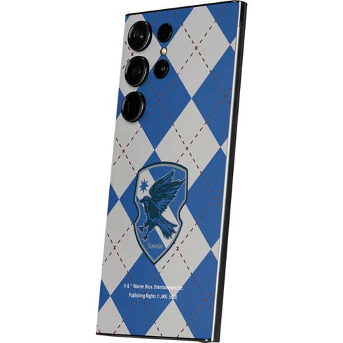 Wizarding Worlds Harry Potter Ravenclaw Crest Galaxy S25 Ultra Skin