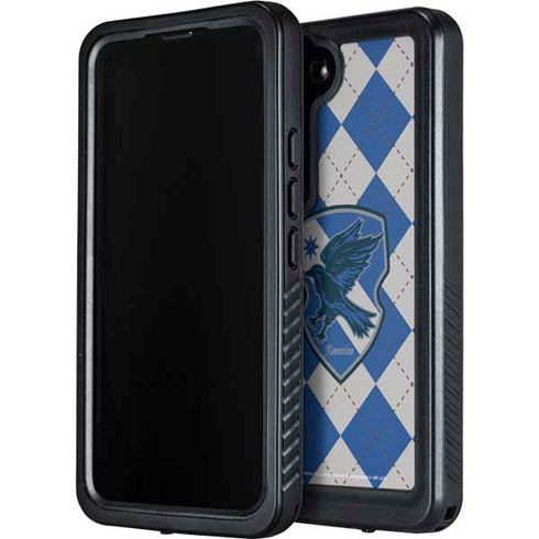 Wizarding Worlds Harry Potter Ravenclaw Crest Galaxy S24 Waterproof Case