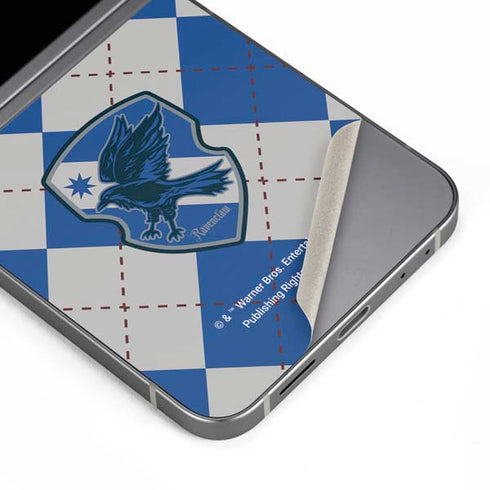 Wizarding Worlds Harry Potter Ravenclaw Crest Galaxy Z Flip6 Skin