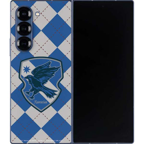 Wizarding Worlds Harry Potter Ravenclaw Crest Galaxy Z Fold6 Skin