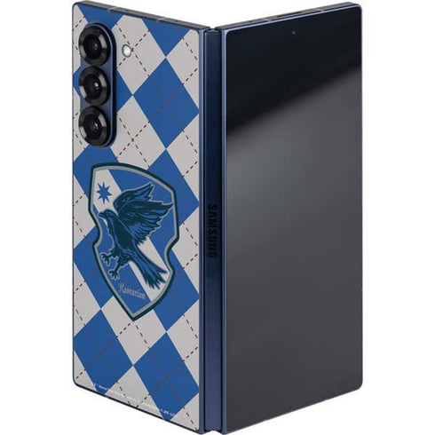 Wizarding Worlds Harry Potter Ravenclaw Crest Galaxy Z Fold6 Skin