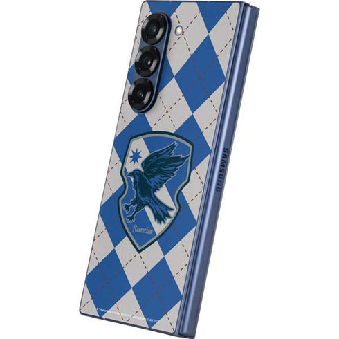 Wizarding Worlds Harry Potter Ravenclaw Crest Galaxy Z Fold6 Skin