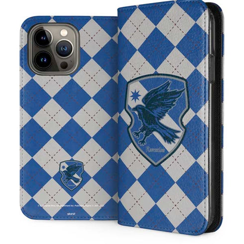 Wizarding Worlds Harry Potter Ravenclaw Crest iPhone 13 Pro Max Folio Case