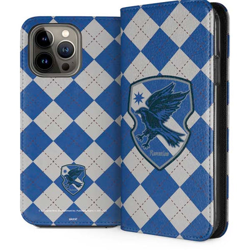 Wizarding Worlds Harry Potter Ravenclaw Crest iPhone 14 Pro Max Folio Case