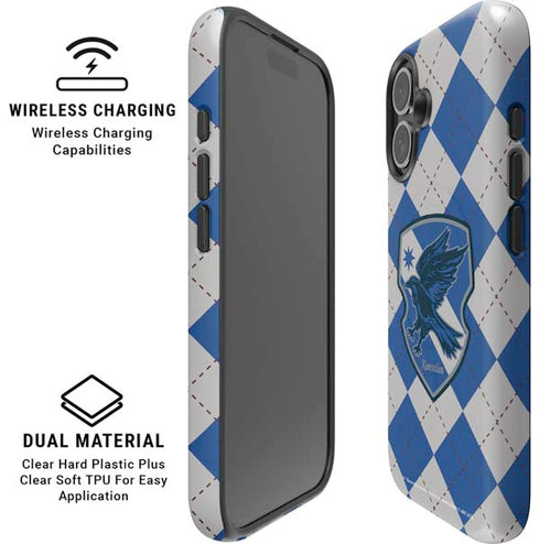 Wizarding Worlds Harry Potter Ravenclaw Crest iPhone 16 Plus Magsafe Impact Case