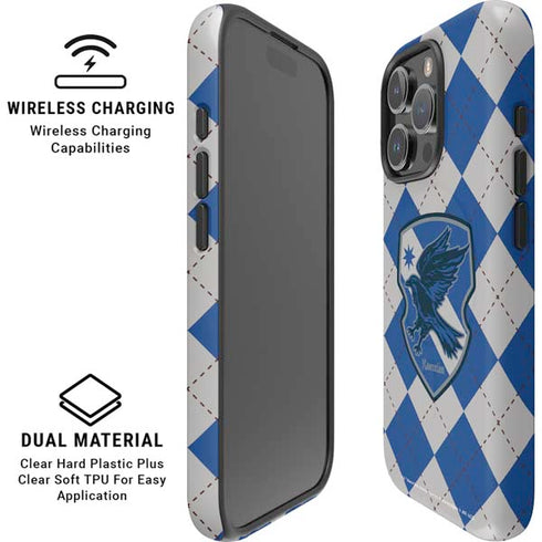 Wizarding Worlds Harry Potter Ravenclaw Crest iPhone 16 Pro Magsafe Impact Case