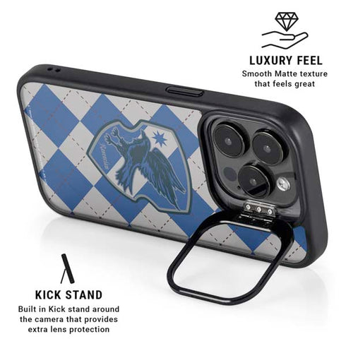 Wizarding Worlds Harry Potter Ravenclaw Crest iPhone 16 Pro Max Kickstand Case