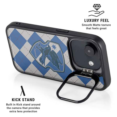 Wizarding Worlds Harry Potter Ravenclaw Crest iPhone 16e Kickstand Case