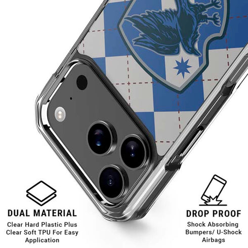 Wizarding Worlds Harry Potter Ravenclaw Crest iPhone 18 Pro Clear Case