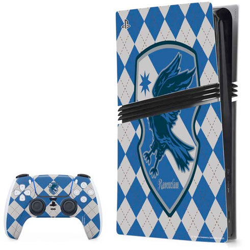 Wizarding Worlds Harry Potter Ravenclaw Crest PS5 Pro Bundle Skin