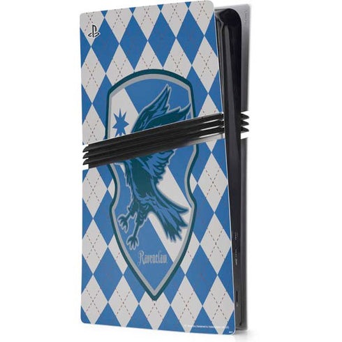 Wizarding Worlds Harry Potter Ravenclaw Crest PS5 Pro Console Skin