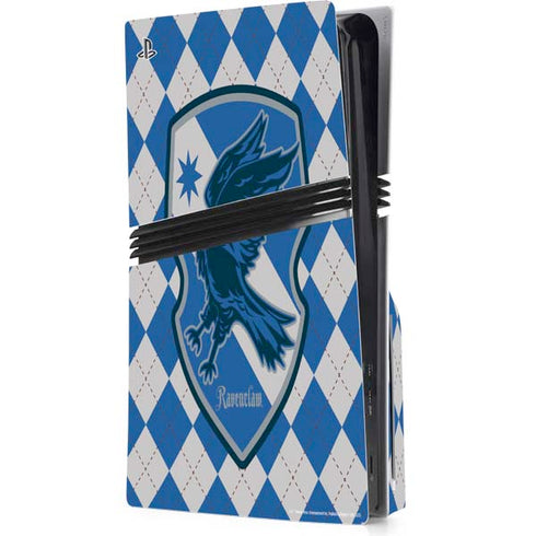 Wizarding Worlds Harry Potter Ravenclaw Crest PS5 Pro Disk Console Skin