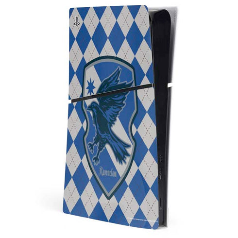 Wizarding Worlds Harry Potter Ravenclaw Crest PS5 Slim Digital Edition Console Skin