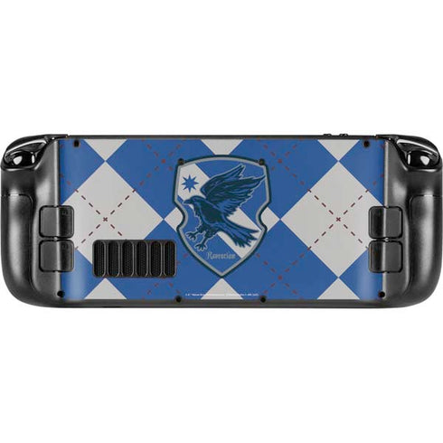 Wizarding Worlds Harry Potter Ravenclaw Crest Steam Deck Handheld Gaming Computer OLED Skin